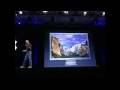 Apple WWDC 2004 Keynote - The first aluminum Apple Cinema Displays introduction