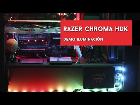 Razer Chroma Hardware Development Kit, demo iluminación