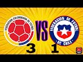 REACCIÓN DE FIRULAIS COLOMBIA 3 VS CHILE 1 Eliminatorias Qatar 2022