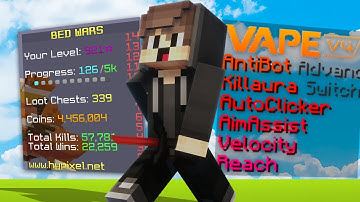 vape is still bypassing hypixel in 2022 (nofall, killaura etc.)