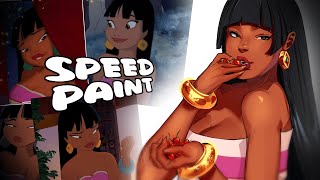 Speedpaint #4 Chel from eldorado Clip studio paint