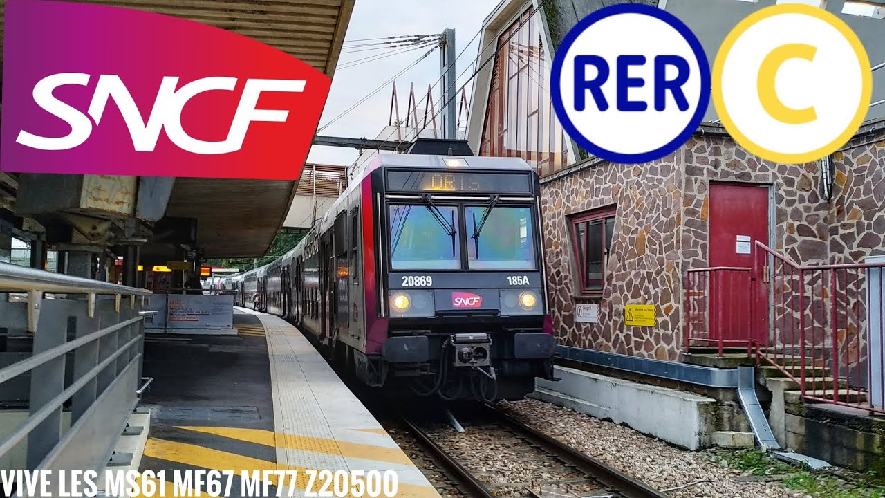 (Spot) RER C Z20500,Z20900,Z5600, Choisy-le-Roi - YouTube