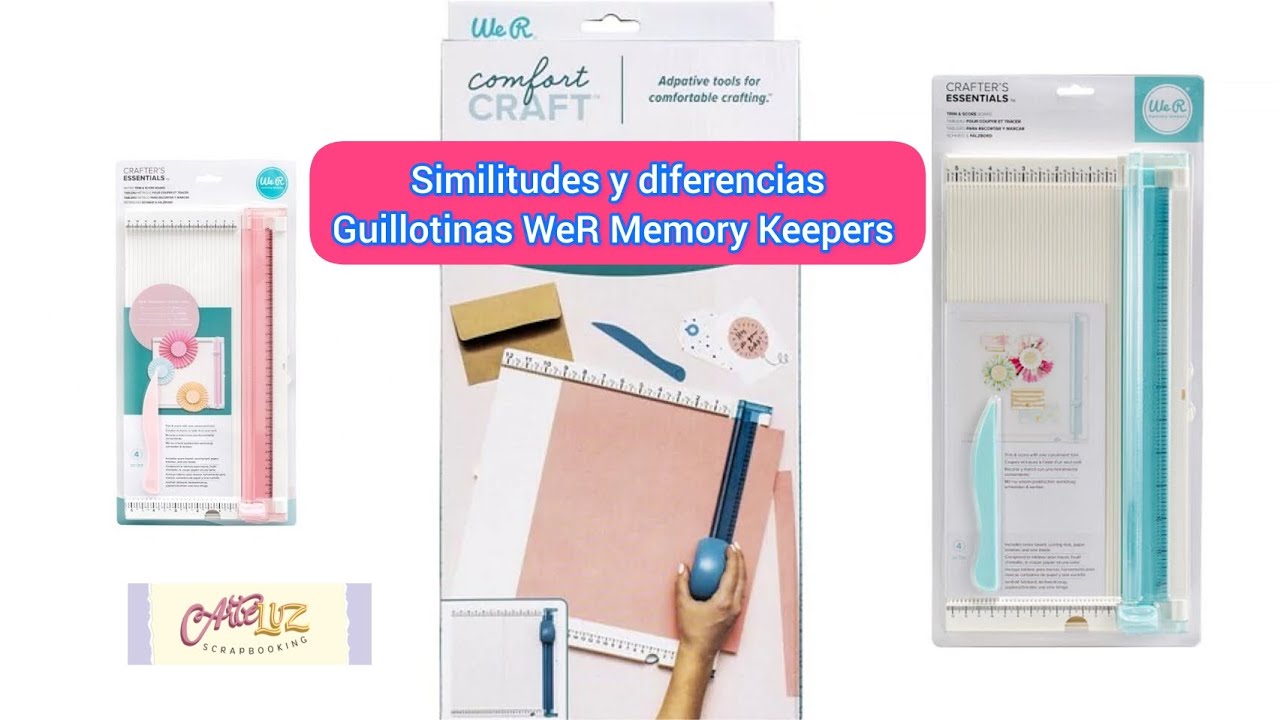 Similitudes Diferencias guillotina Comfort craft Trim Score Board similitudes-diferencias-guillotina-comfort-craft-trim-score-board