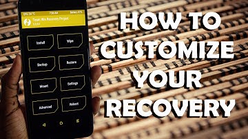 How to install TWRP Recovery [[ CUSTOMIZED ]]