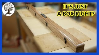 How to make Dovetail Splined Mitre Box / Pool Cue Case.