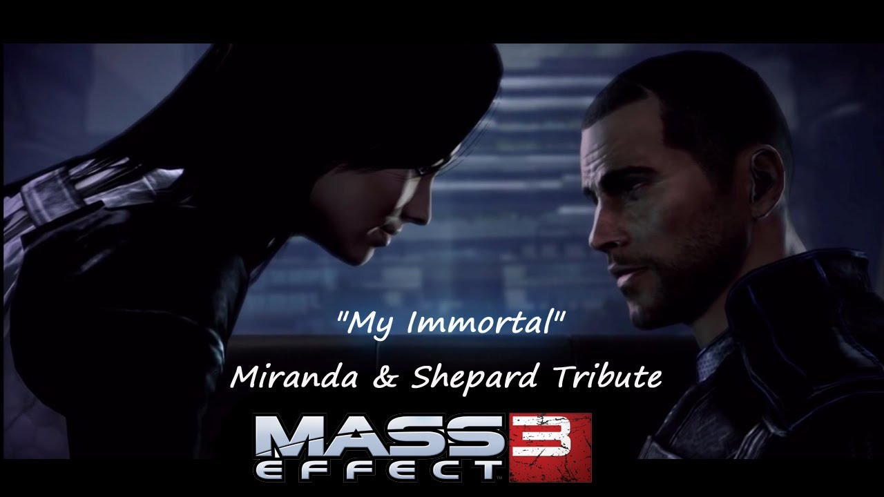Miranda Shepard Mass Effect 3 Music Video - Miranda & Shepard tribute (My Immortal ...
