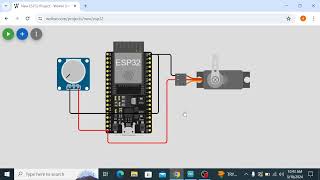 Esp32+Servo motor+Potentiometer Simulator | Wokwi | esp32 | Arduino | Arduino Titan