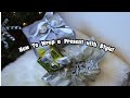 How to Wrap a Present | DIY Gift Wrapping and Bow Making | Dollar Tree Christmas