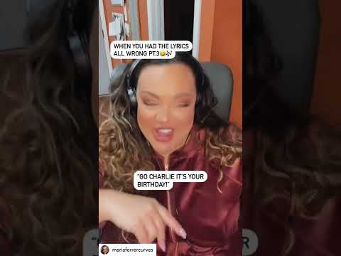 Song Lyrics Gone Wrong Follow On IG TT Mariaferrercurves 