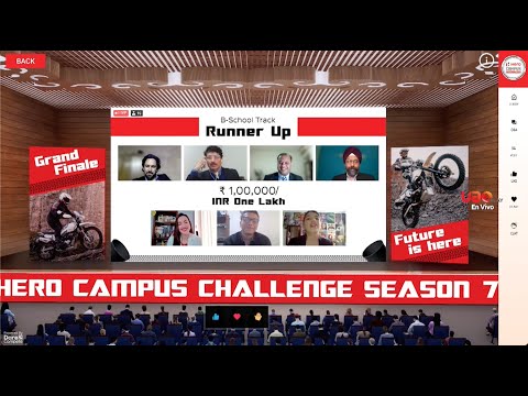 Autónomos subcampeones del Hero Campus Challenge 2021 Season 7