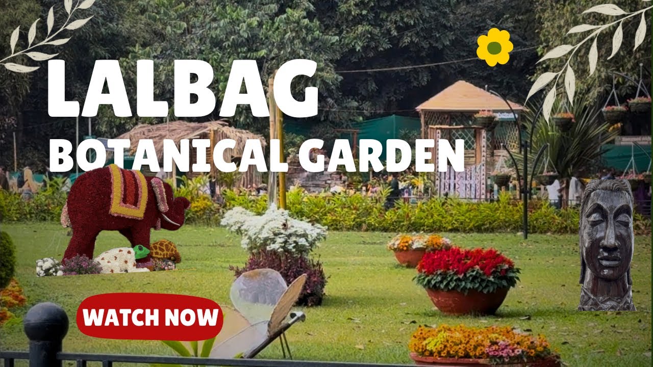 Lalbag botanical garden | special flower show #flowers #animals #lalbagh #botanical garden #ytshorts