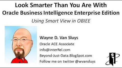 Using Smart View in OBIEE