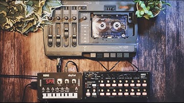 Lo-Fi Ambient Music with Korg NTS-1, and sequenced by SQ-1／Tape Machine