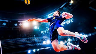 Crazy Jump by Oleh Plotnytskyi | Monster Spike and Best Volleyball Actions by Ukraine Spiker | HD