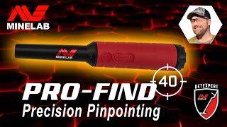 The Exciting NEW Minelab PRO-FIND 40 Metal Detector Pinpointer!