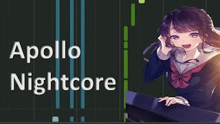 Apollo - Nightcore | Cover - Piano tutorial by Moussetime