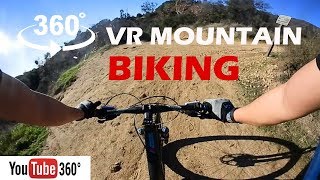 360° VR Mountain Biking  Marshall Canyon [HD]