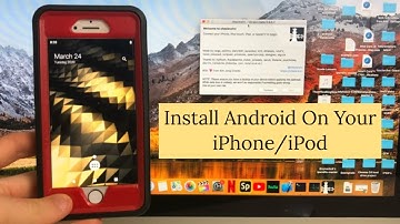 How To Install Android The iPhone 7/iPod Touch 7!