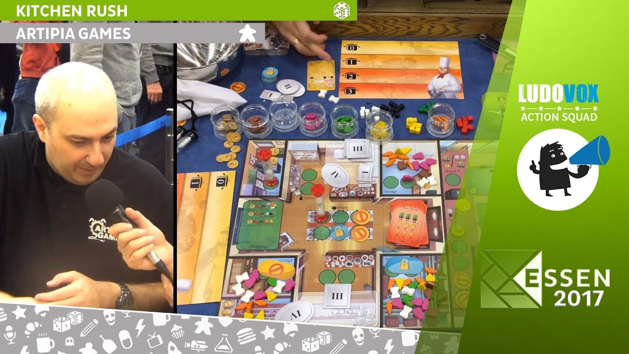 Essen 2017 - Kitchen Rush - Artipia Games - VOSTFR