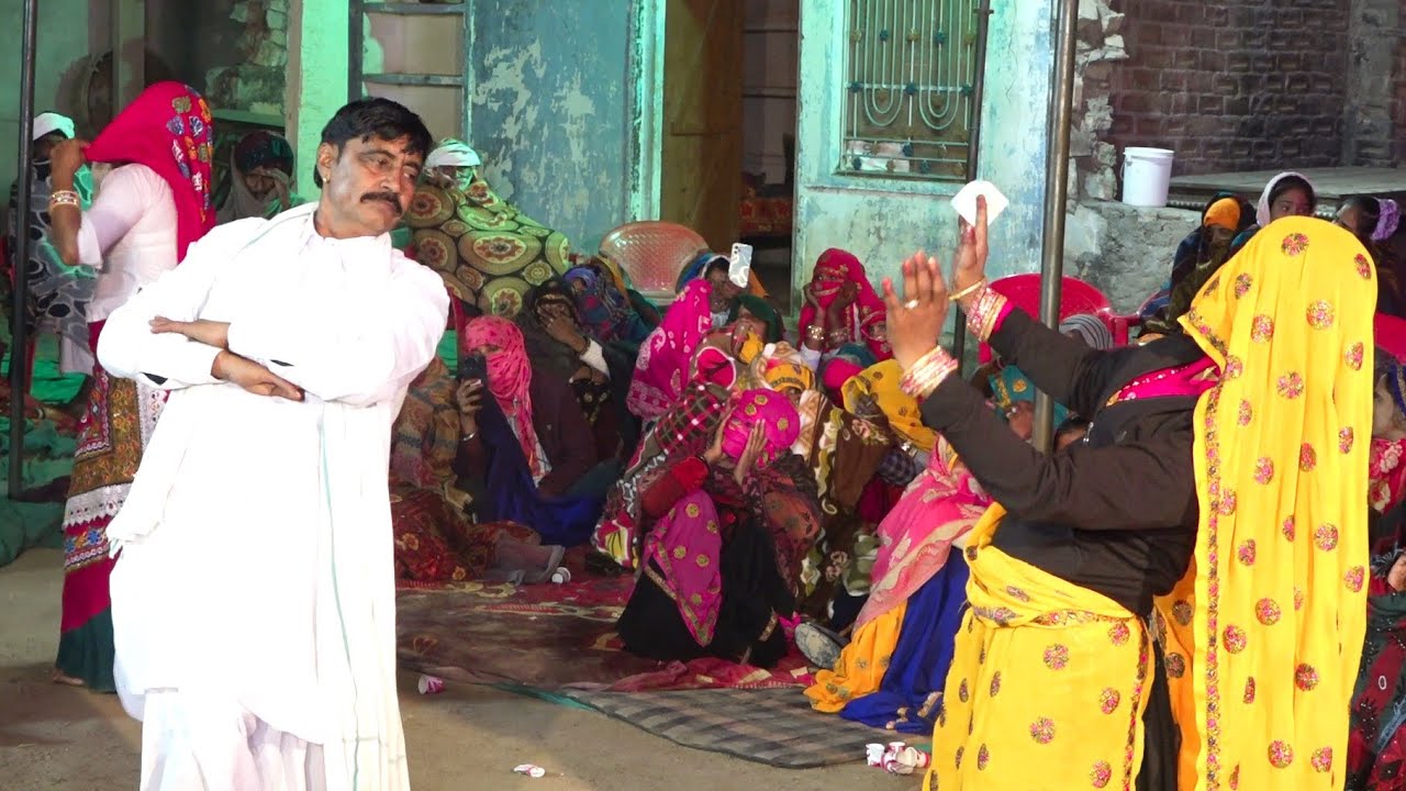 जीजा साली की मजेदार टक्कर लाईव मे। हनुमान गुर्जर निमोद ओर बनवारी आंदोली ने गाये शानदार उछाटा लाईव मे