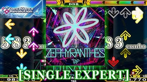 【DDR A】 ZEPHYRANTHES [SINGLE EXPERT] 譜面確認＋クラップ