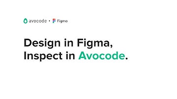 Avocode + Figma Integration | Figma Plugin 2020