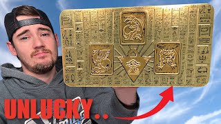 Watch Me LOSE HOPE! YuGiOh 2022 Tin of the Pharaoh's God's! screenshot 3