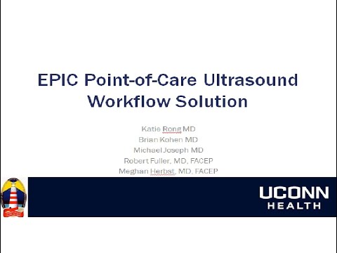 EPIC Point-of-Care Ultrasound Workflow Solution