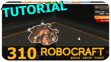 Robocraft Tutorial Tier 1 Poop Bot SMG - Let