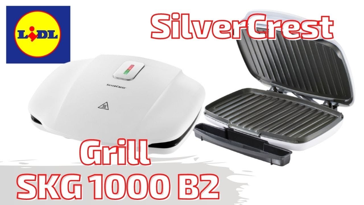 SilverCrest SKG 1000 B2 Grill ELEKTRYCZNY - TEST #lidl #silvercrest -  YouTube