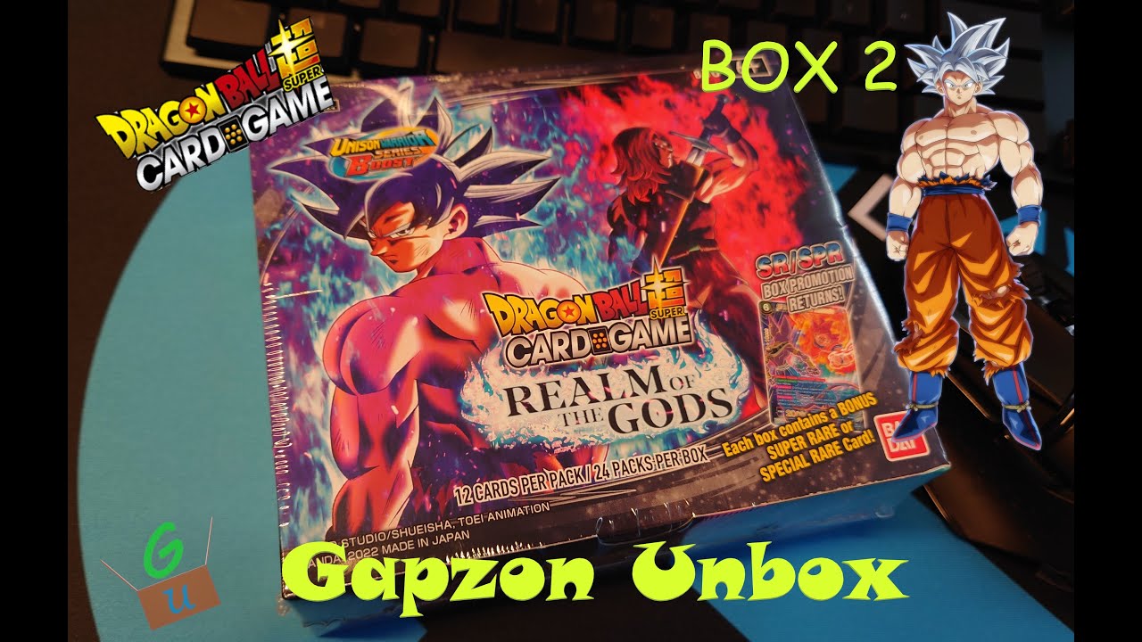 Opening Dragon Ball Super Card Game - Realm of the Gods [DBS-B16] - Box 2