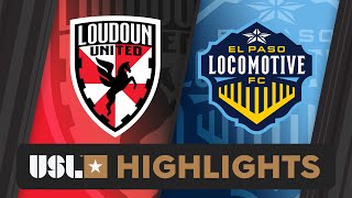5.10.2024 | Loudoun United FC vs El Paso Locomotive FC - Game Highlights