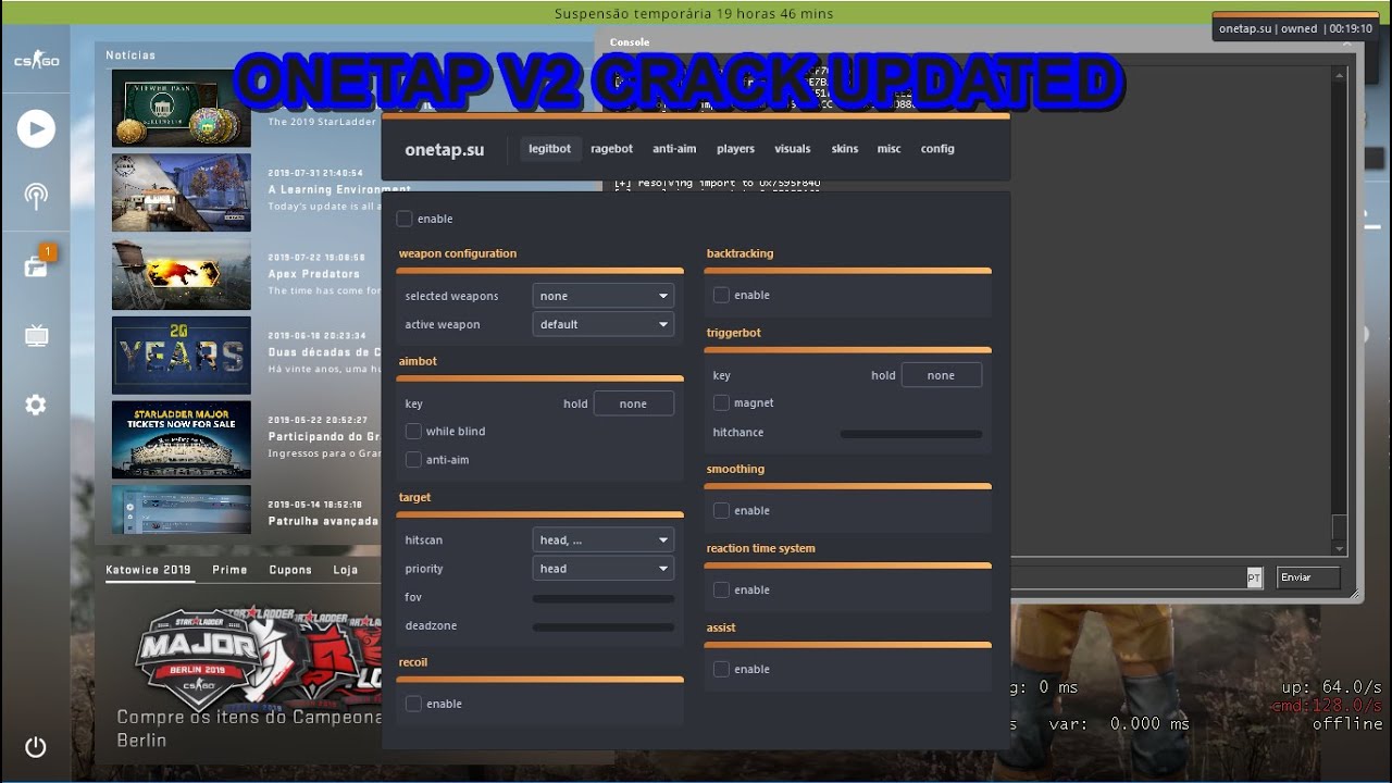 OneTap v2 (Crack) 08.08.2020 + Tutorial   — Multiplayer  Cheats & Hacks