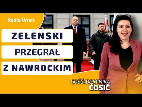 ZEŁENSKI PRZEGRAŁ Z NAWROCKIM. Dominika Ćosić: Ukraińcy na szczycie NATO dostali ZIMNY PRYSZNIC
