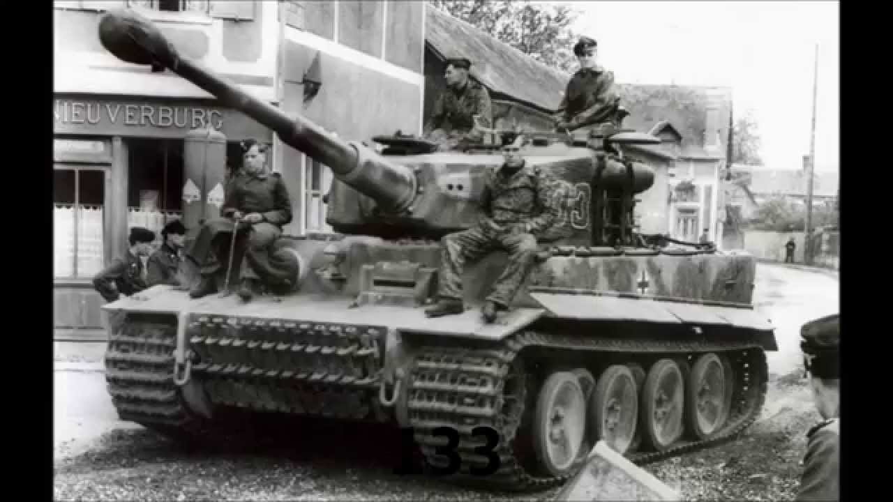 Ss第101重戦車大隊 ティーガーi型重戦車大隊 Ss第1装甲師団 Schwere Ss Panzer Abteilung 101 軍事 Military