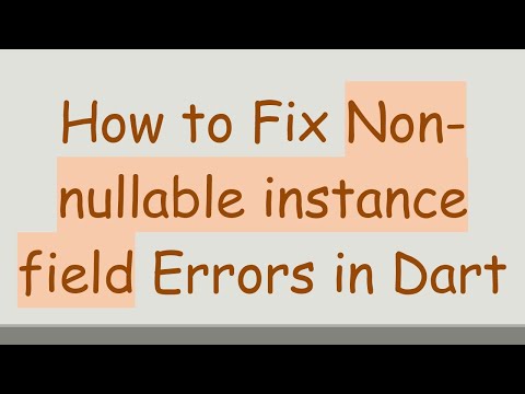 How to Fix
