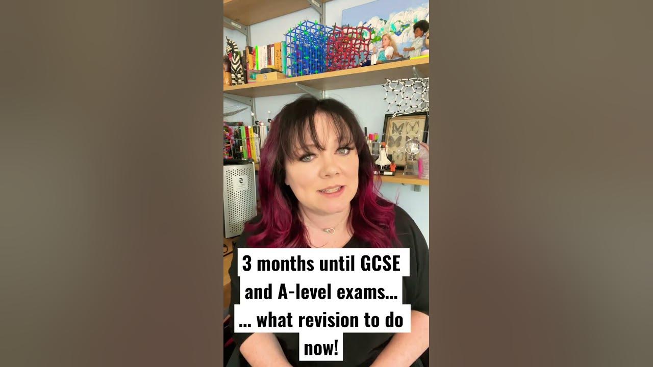 3 months until GCSE and Alevel exams…… what revision to do now! 