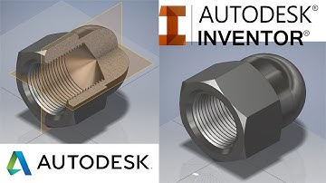 Tuerca Ciega (Blind Nut) - Autodesk Inventor - Tutorial (Español)