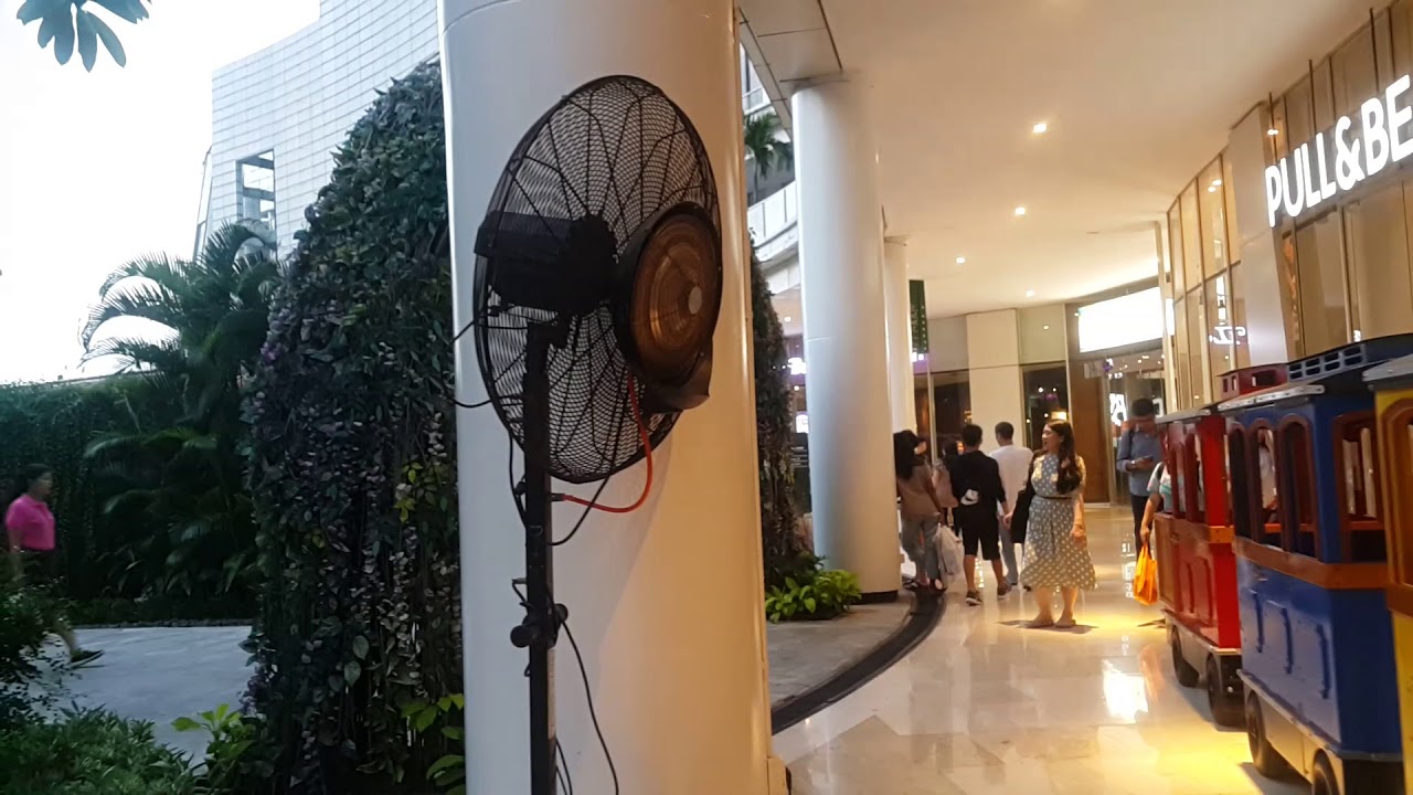 Misty cool mist fan YouTube