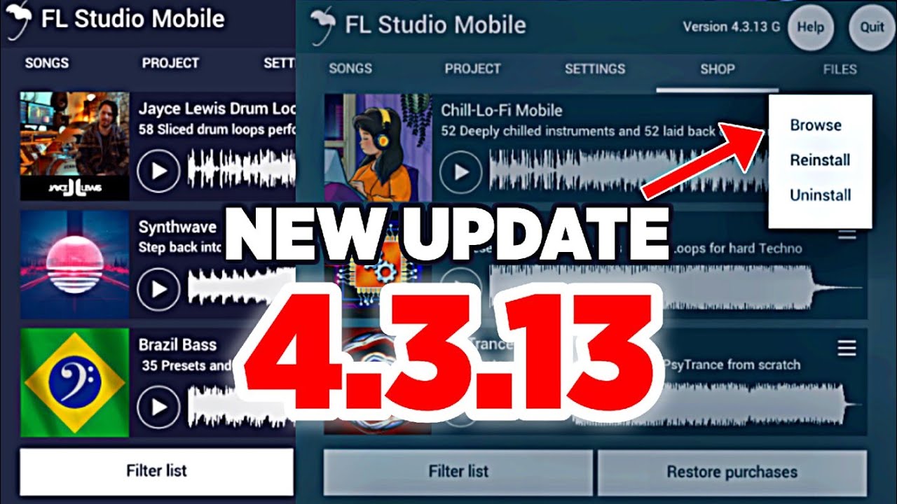 FL Studio Mobile Apk 4.3.18 (MOD Unlocked) Free Download