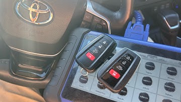 Toyota Highlander 2022 - New Smart Key with Autel 508 and Backup IMMO Data