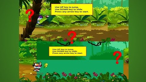 Cursed forest run in Meow Playground!