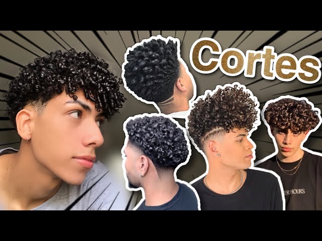 CORTES PRA CABELO CACHEADO/CRESPO MASCULINO 2021 