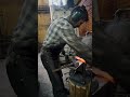 Как свернуть втулку на совне #blacksmith #forging