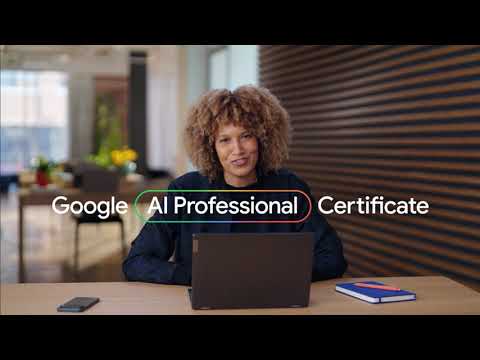 Coursera YouTube ad: Coursera | Google AI Professional Certificate