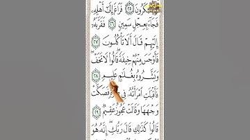 #سورة الذاريات من الآية 26 إلى الآية 30 تحفظ القرآن بدون نسيان