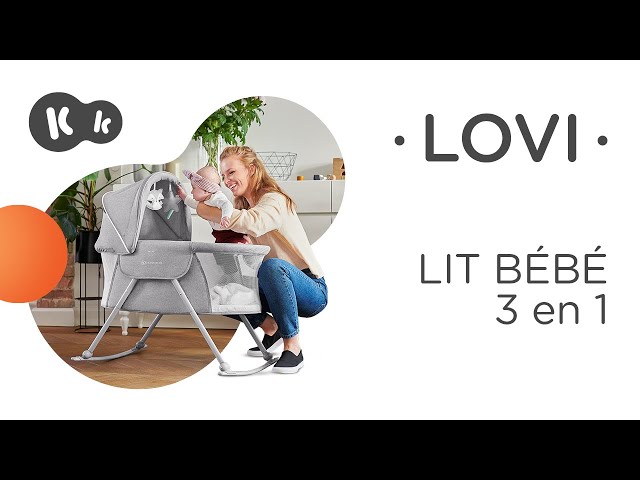 Lit 3 en 1 LOVI Kinderkraft. Lit, berceau