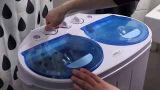 Mini machine à laver OneConcept DB003 -  Utilisation - FR