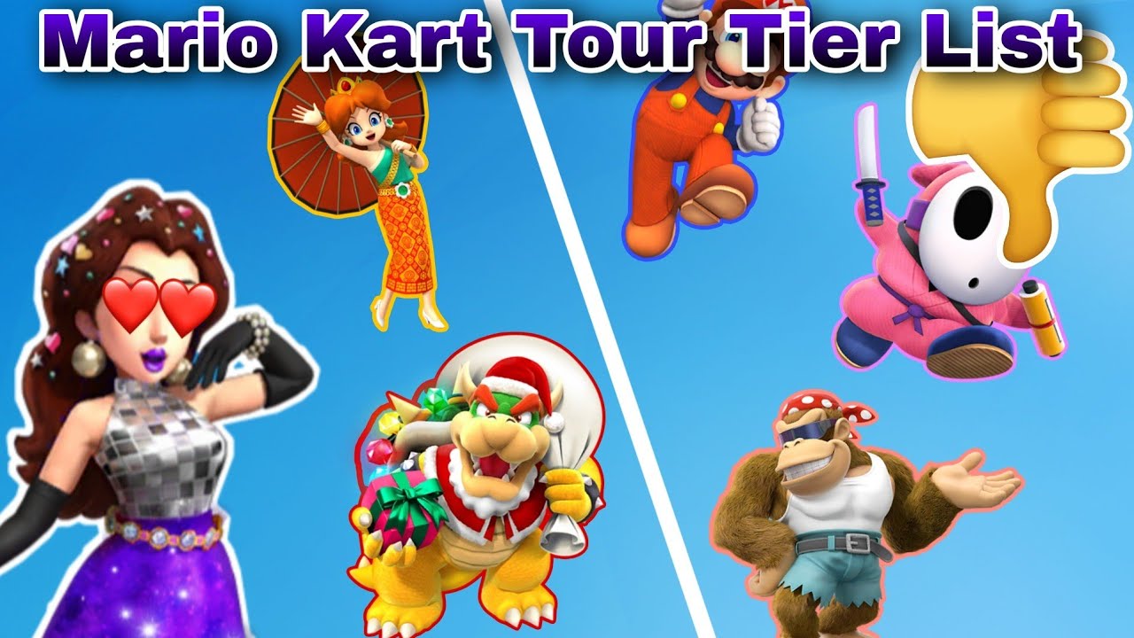 Mario Kart Tour tier list - The best drivers ranked