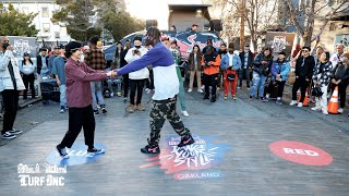 Okami Paris vs Cece Italy TURFinc Oakland First Fridays RedBull Dance Your Style Auditions Battle 2